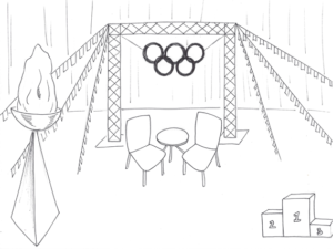 Olympic Stage Set